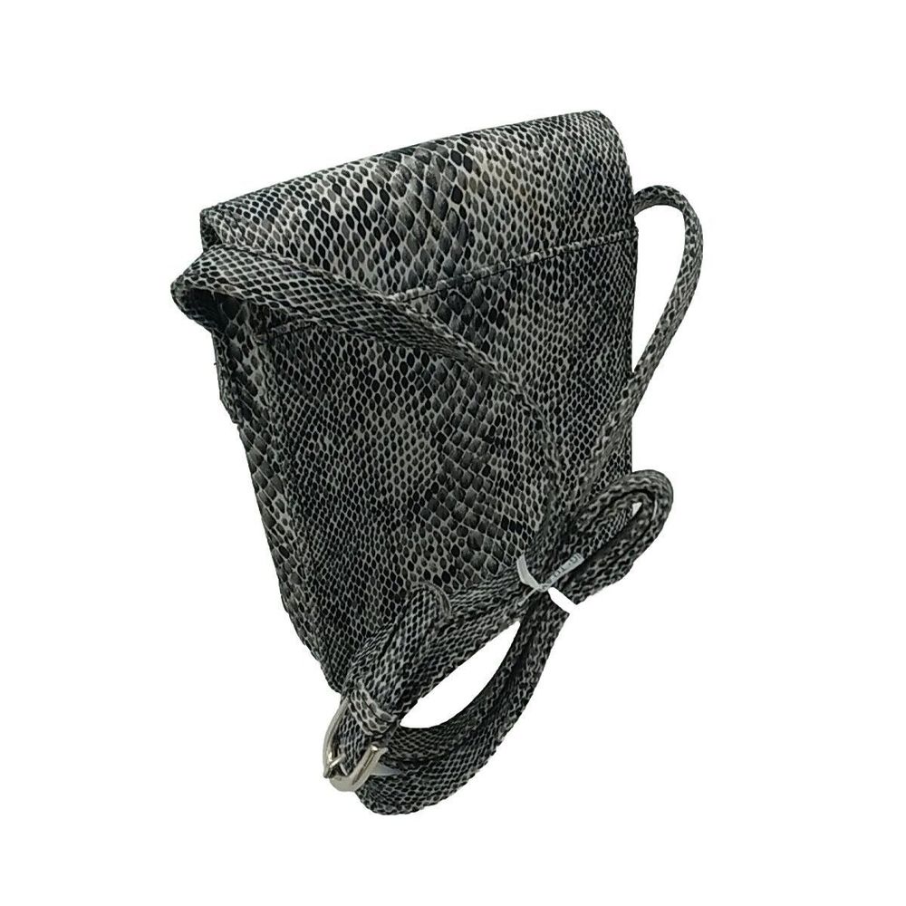 Nine West Faux Python Snake Print Small Crossbody… - image 8